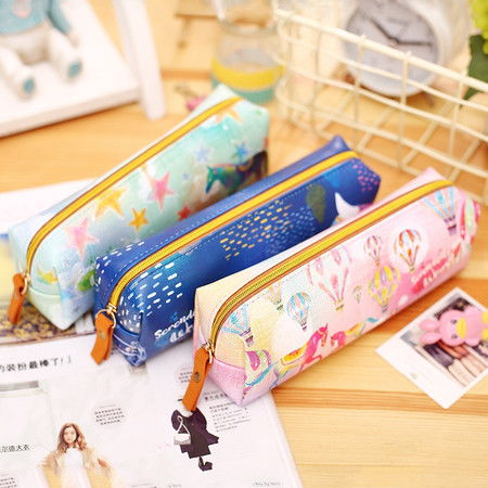 得力 deli 66678 多功能大容量筆袋，韓國小清新風格的不二之選